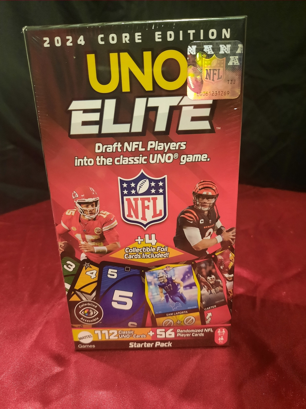 Mattel UNO Elite NFL 2024 Starter Pack